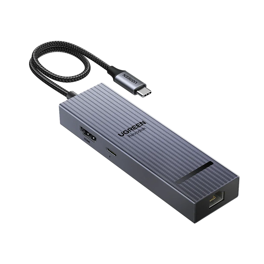 UGREEN Revodok Pro 1061 موزع USB-C ‏6 في 1
