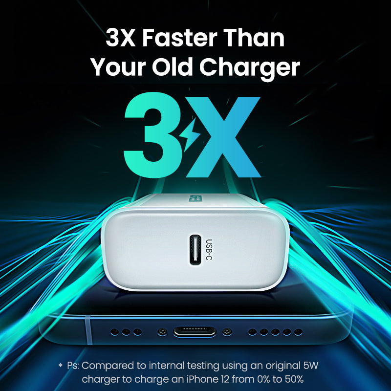 UGREEN Fast Charging Power Adapter with PD 20W EU (White)