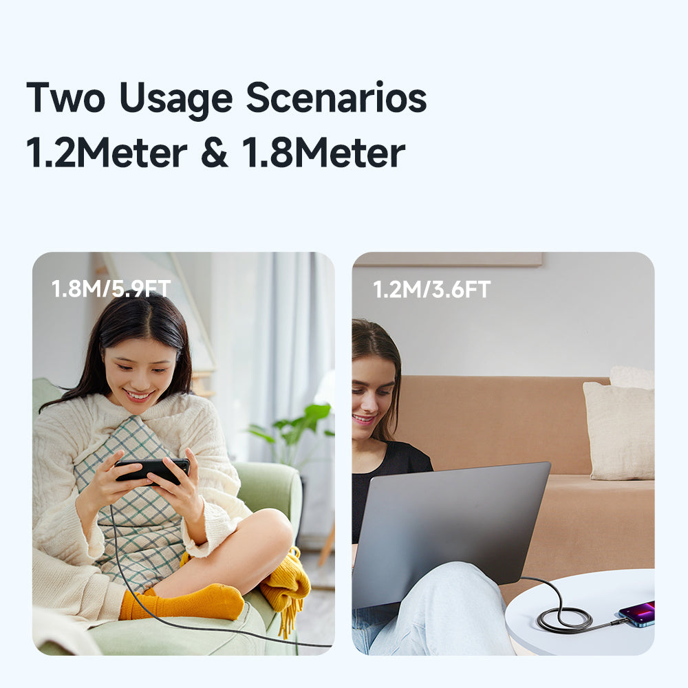 Mcdodo Amber Series USB-C to USB-C PD 100W Transparent Cable (1.2M)