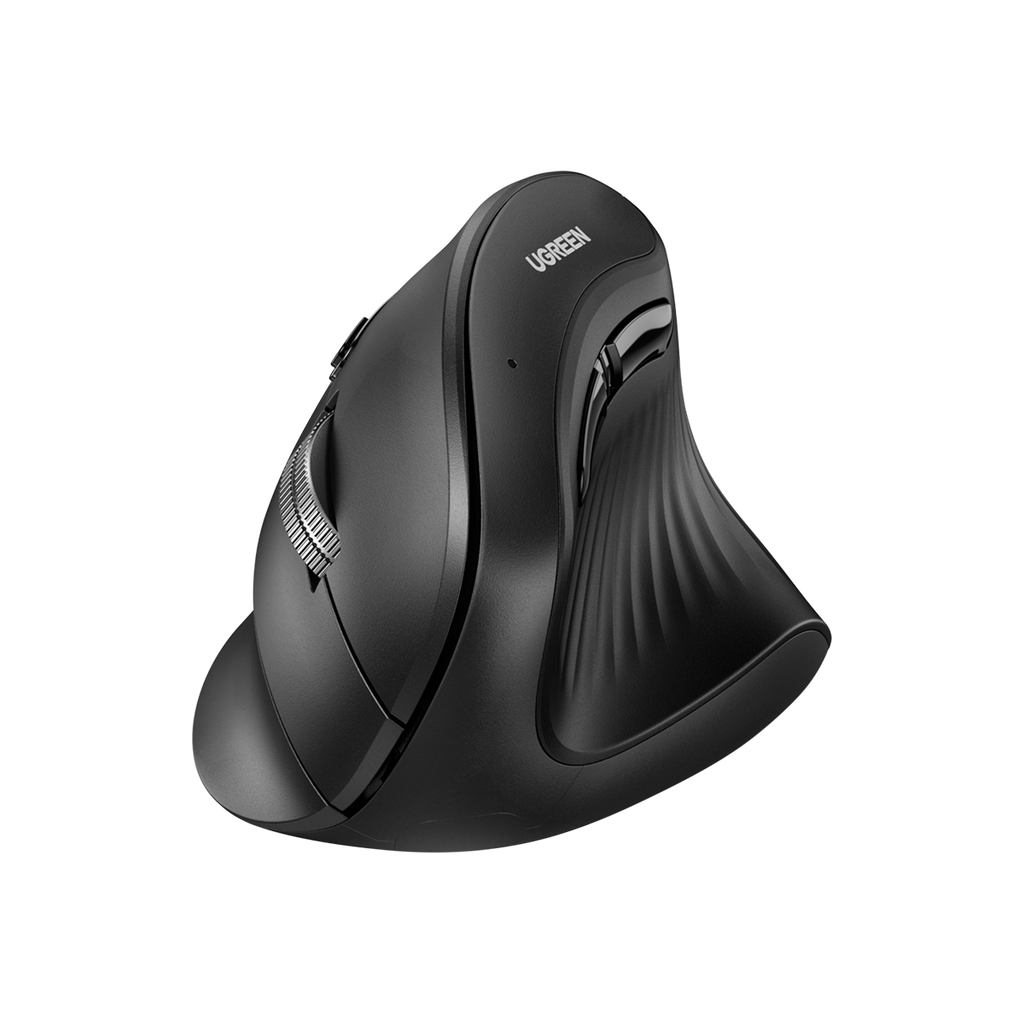 UGREEN 2.4G เมาส์แนวตั้งแบบไร้สาย 4000DPI และ Bluetooth 5.0