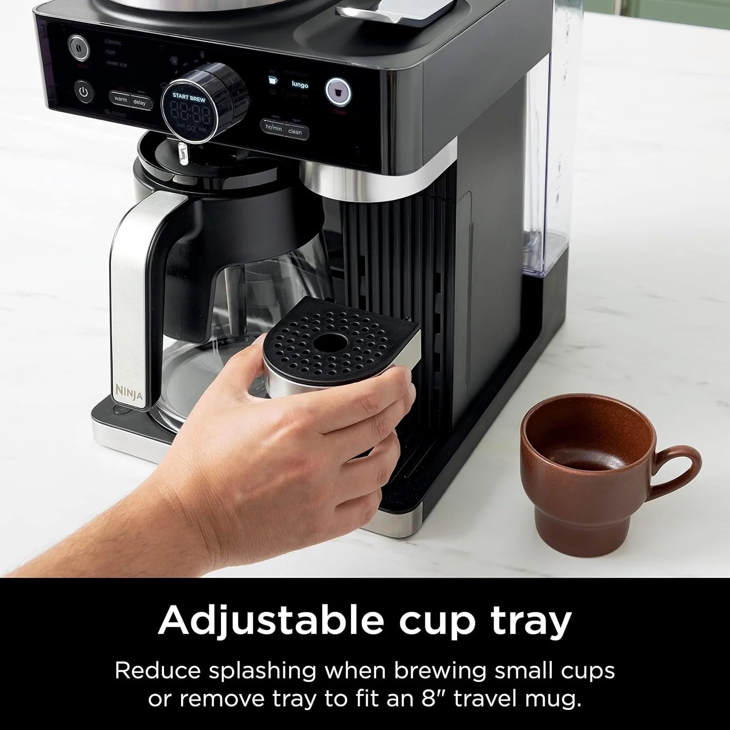 Ninja Espresso & Coffee Maker & Barista System 3 Espresso Brew Styles Single-Serve Coffee