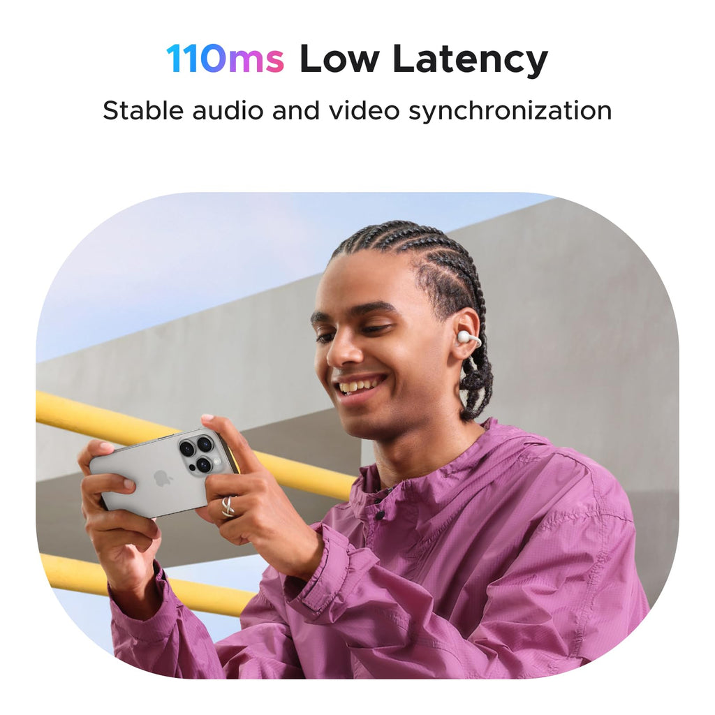 Tai Nghe UGREEN ClipBuds Magic Open-ear kèm Màn Hình Cảm Ứng Thông Minh