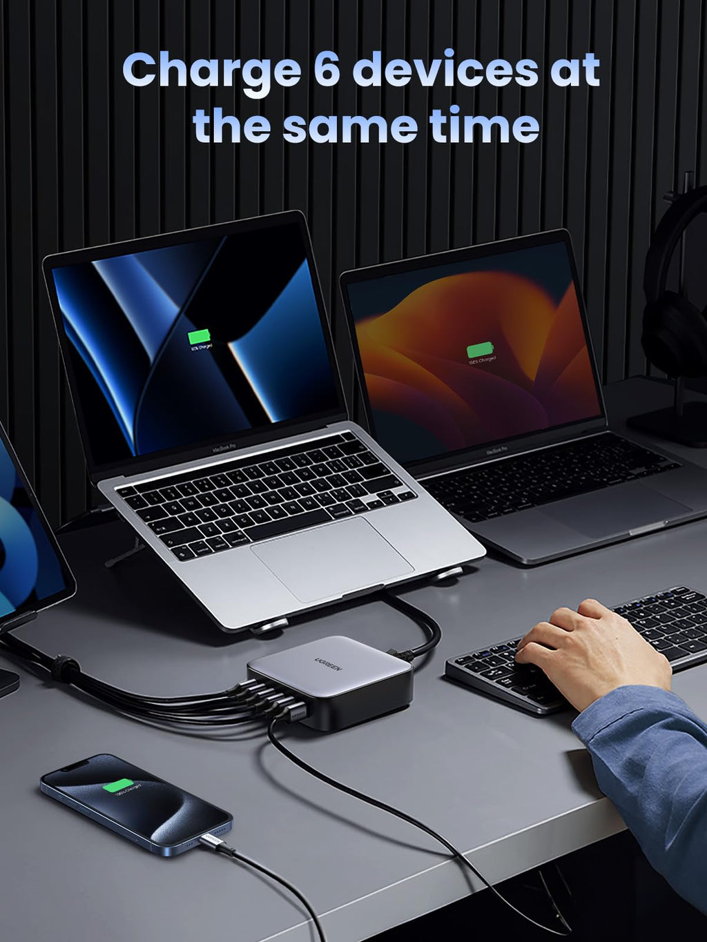 UGREEN Nexode 200W 6-Port Desktop Charger
