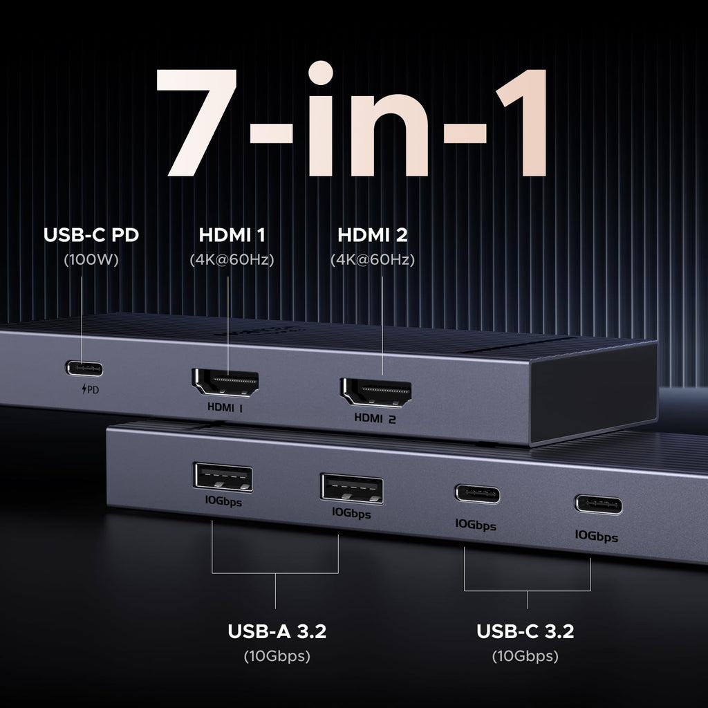 UGREEN Revodok Pro 207 7 in 1 USB C Docking Station