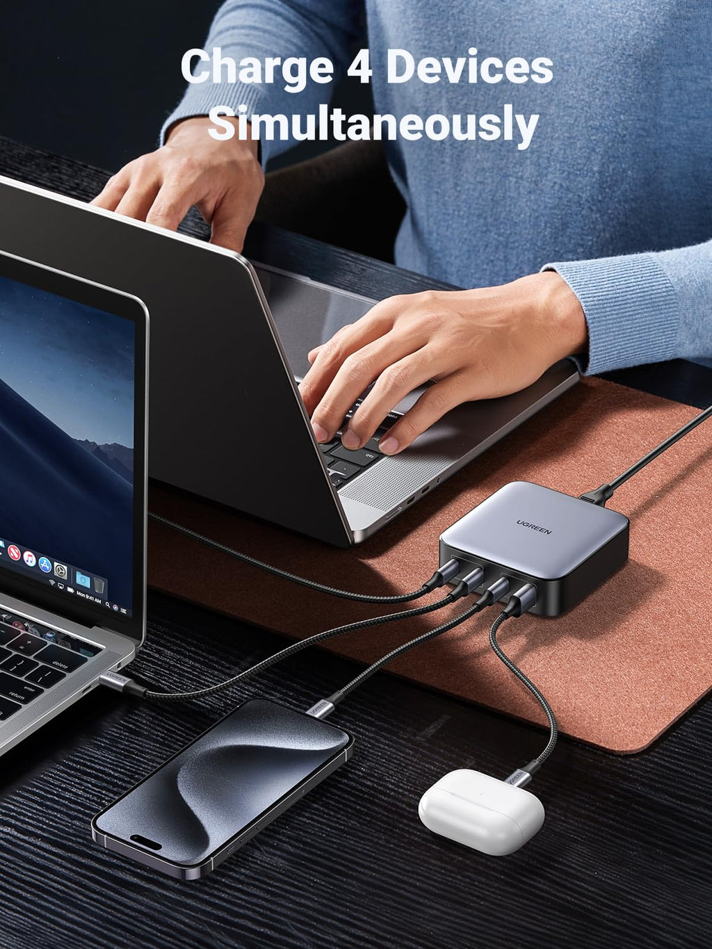UGREEN Nexode 100W 4-Port Desktop Charger
