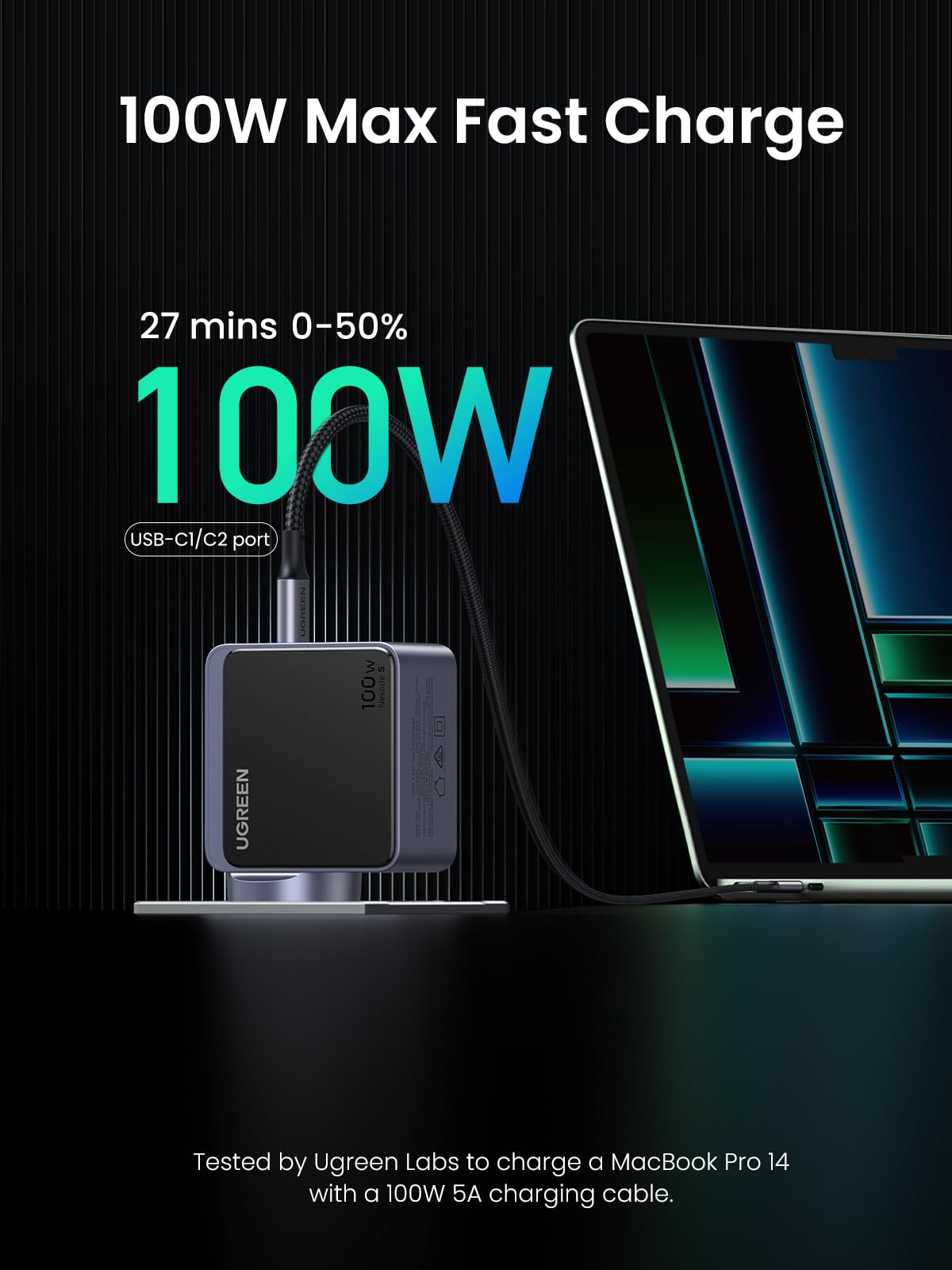 UGREEN Nexode S 100W 4-Port Charger
