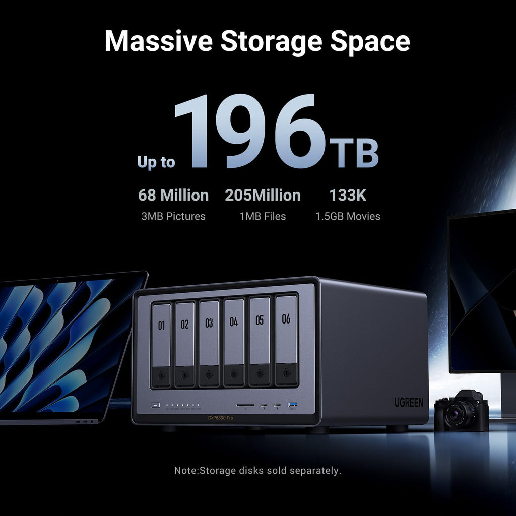 UGREEN Storage Network Attached DXP6800 Pro EU