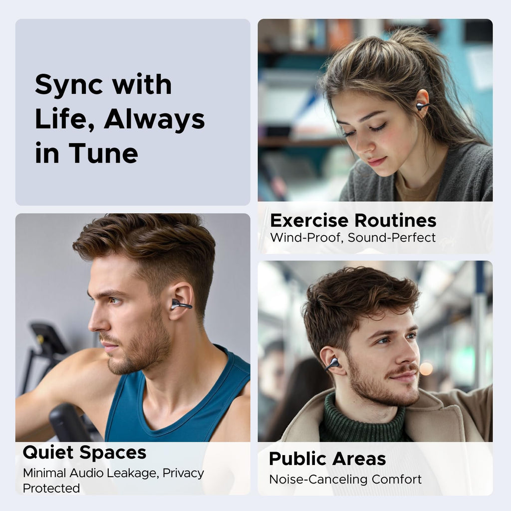 Tai Nghe UGREEN ClipBuds Không Dây Open-ear