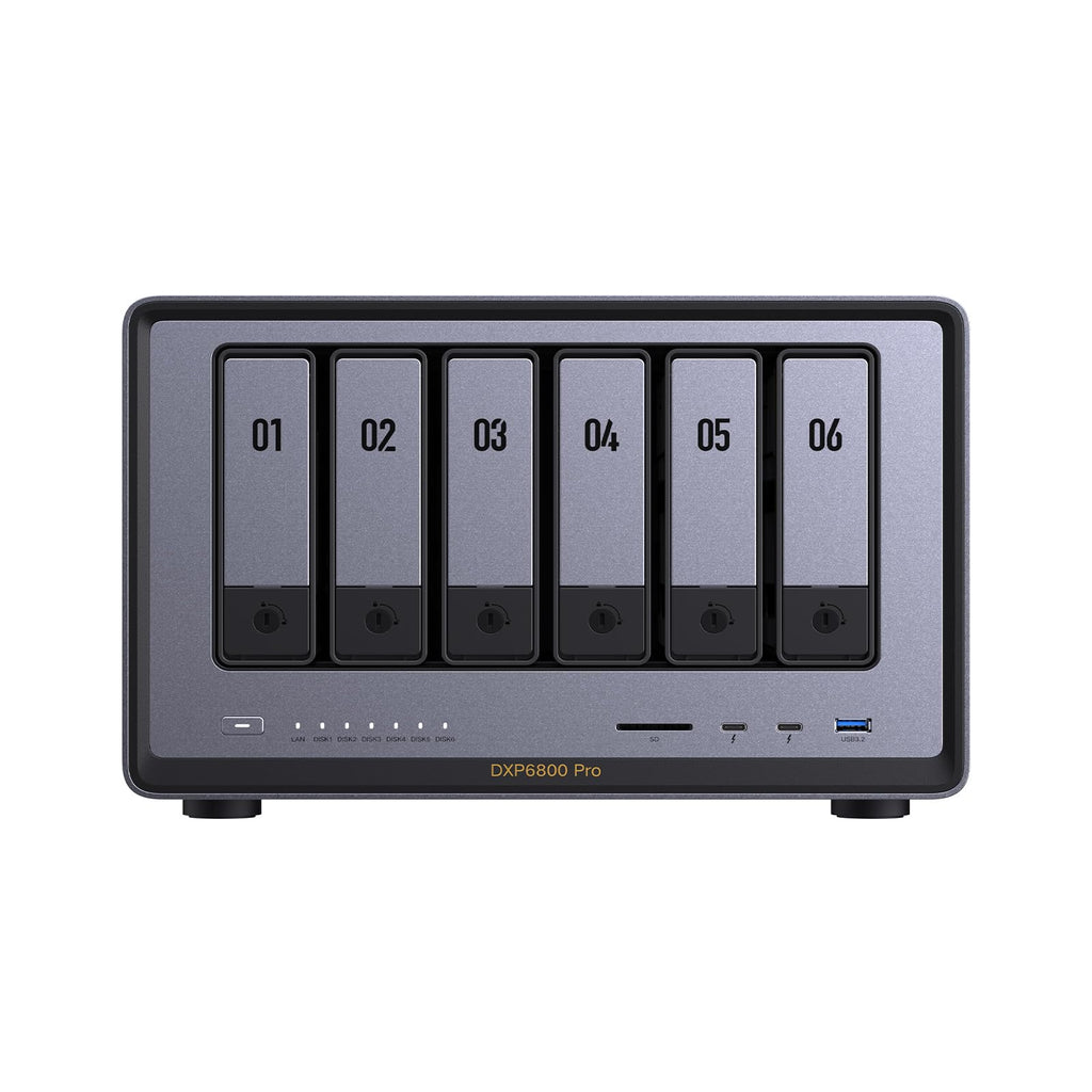 UGREEN NASync DXP6800 Pro, NAS desktop a 6 bay, CPU Intel i5 1235u 10-Core