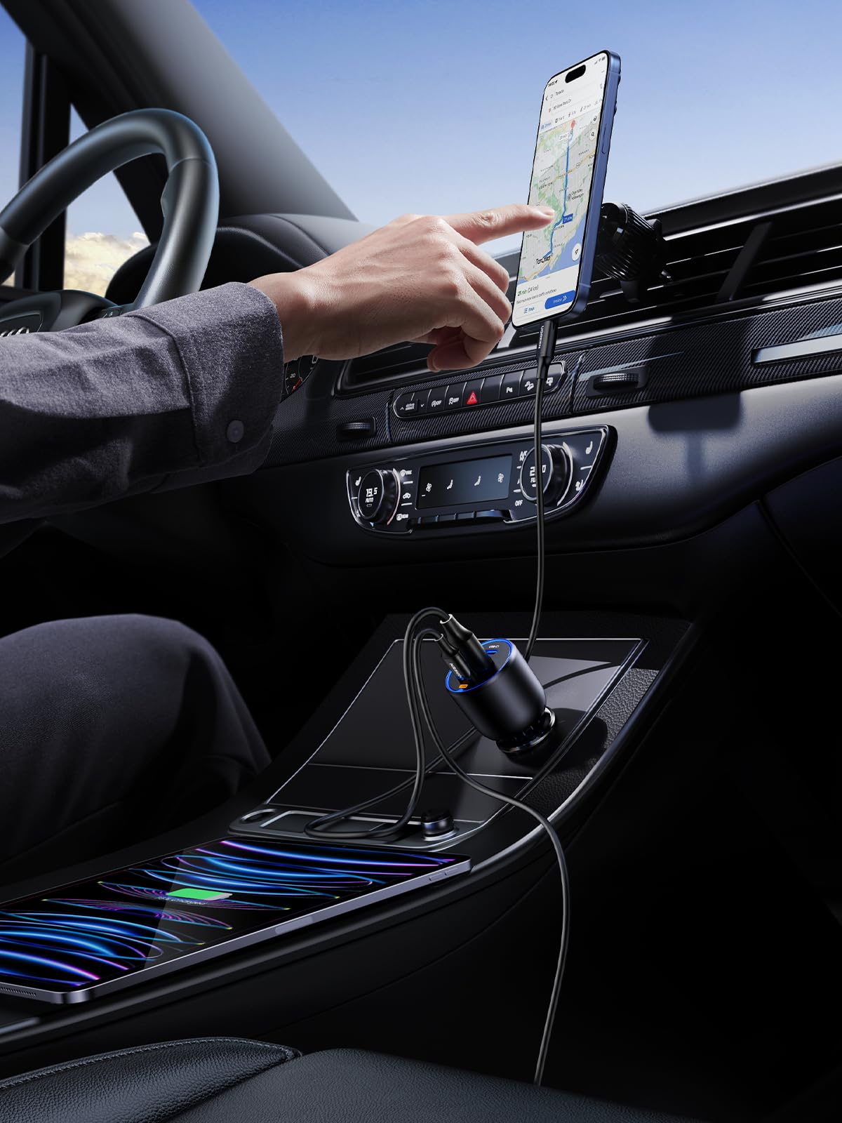 UGREEN 130W USB-C Car Charger
