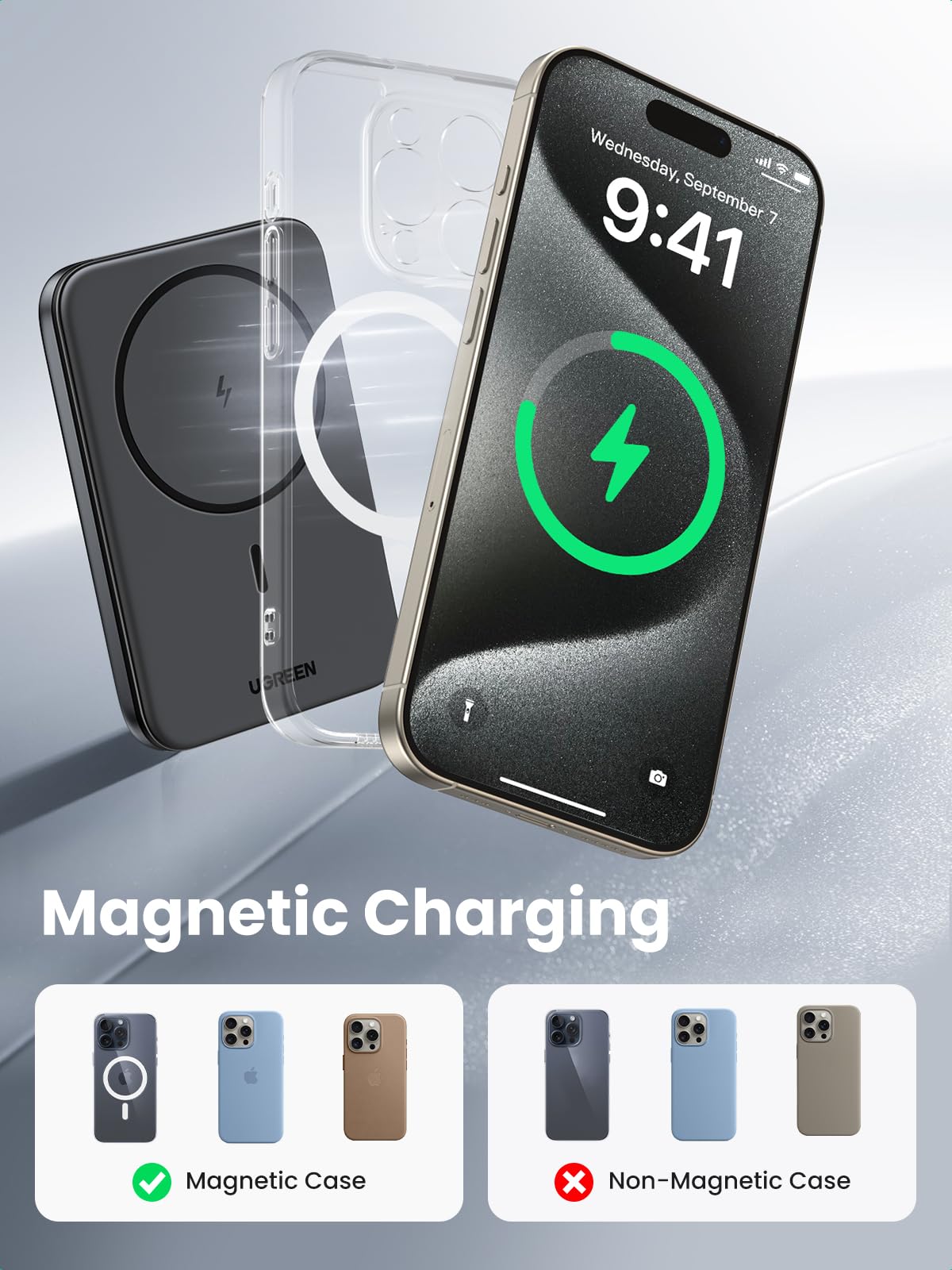 UGREEN Zapix Magsafe Power Bank 15W 5000mAh