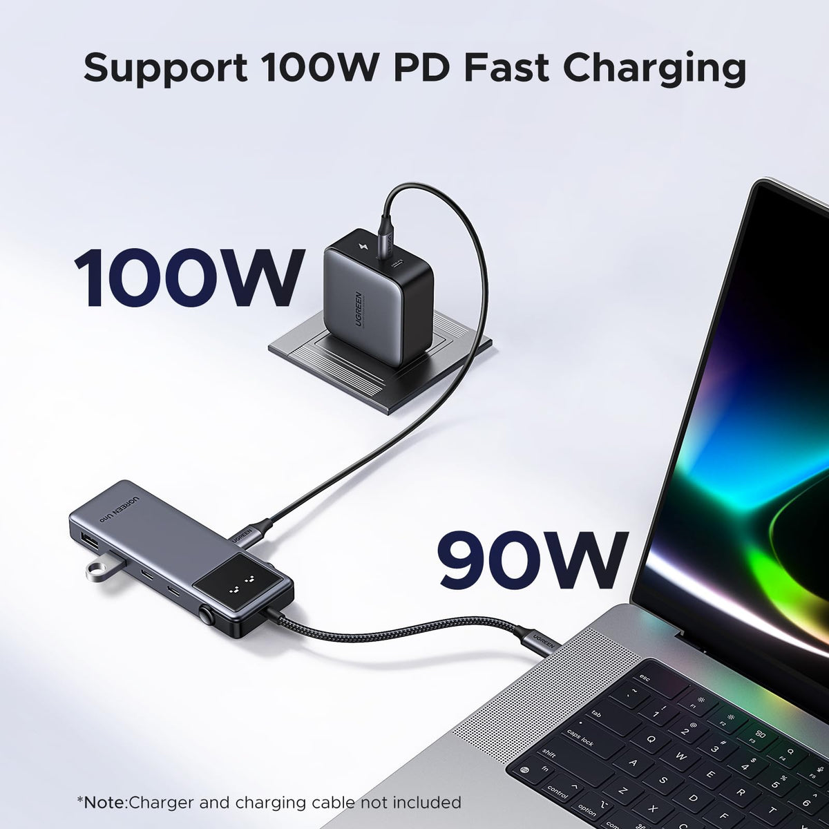 UGREEN Uno 6’sı 1 Arada USB-C Hub (4K HDMI)