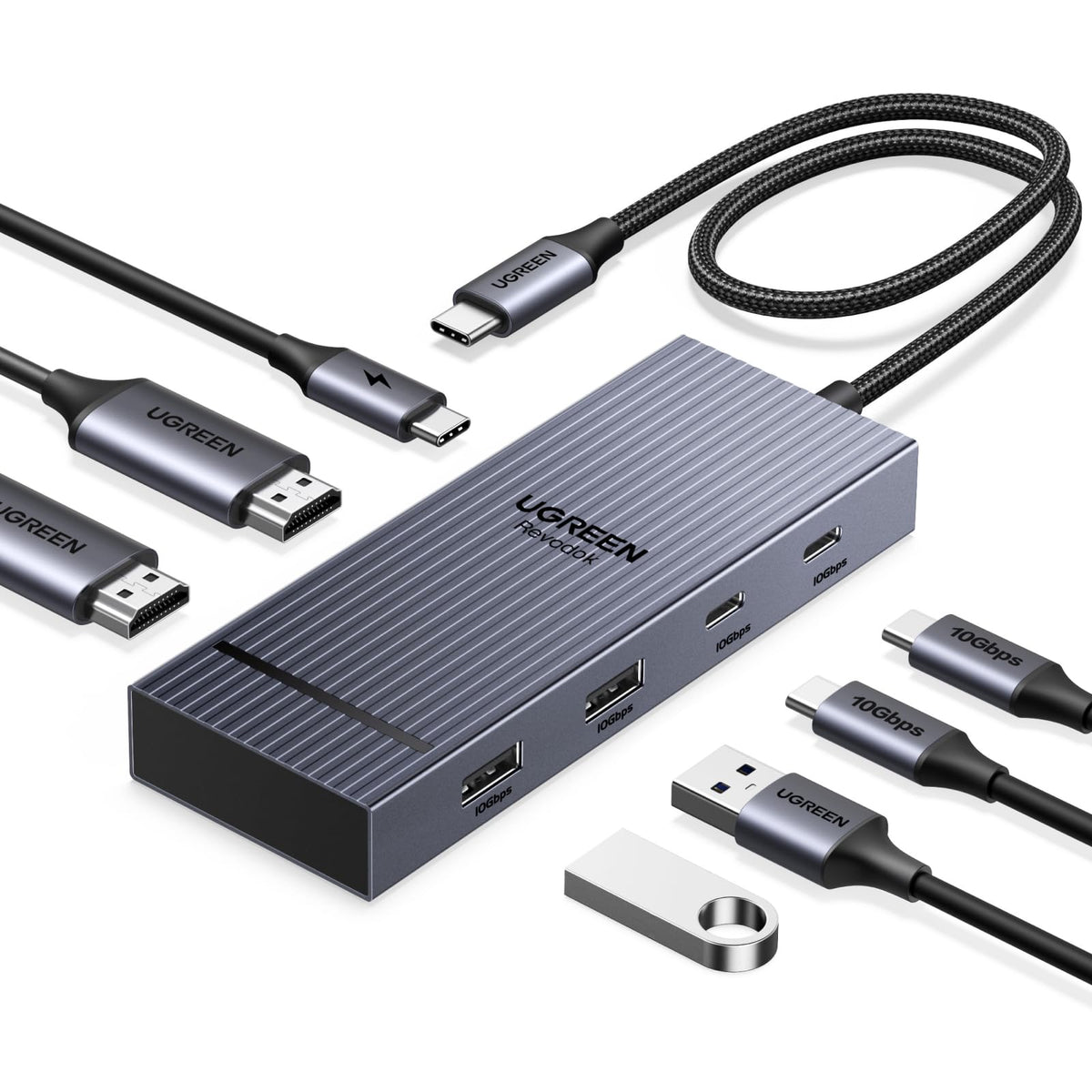 UGREEN Revodok Pro 207 7 in 1 USB C Docking Station