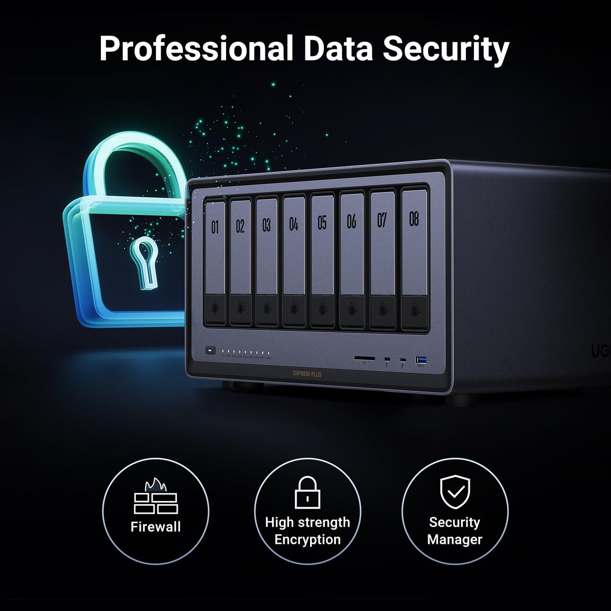 UGREEN NASync DXP8800Plus