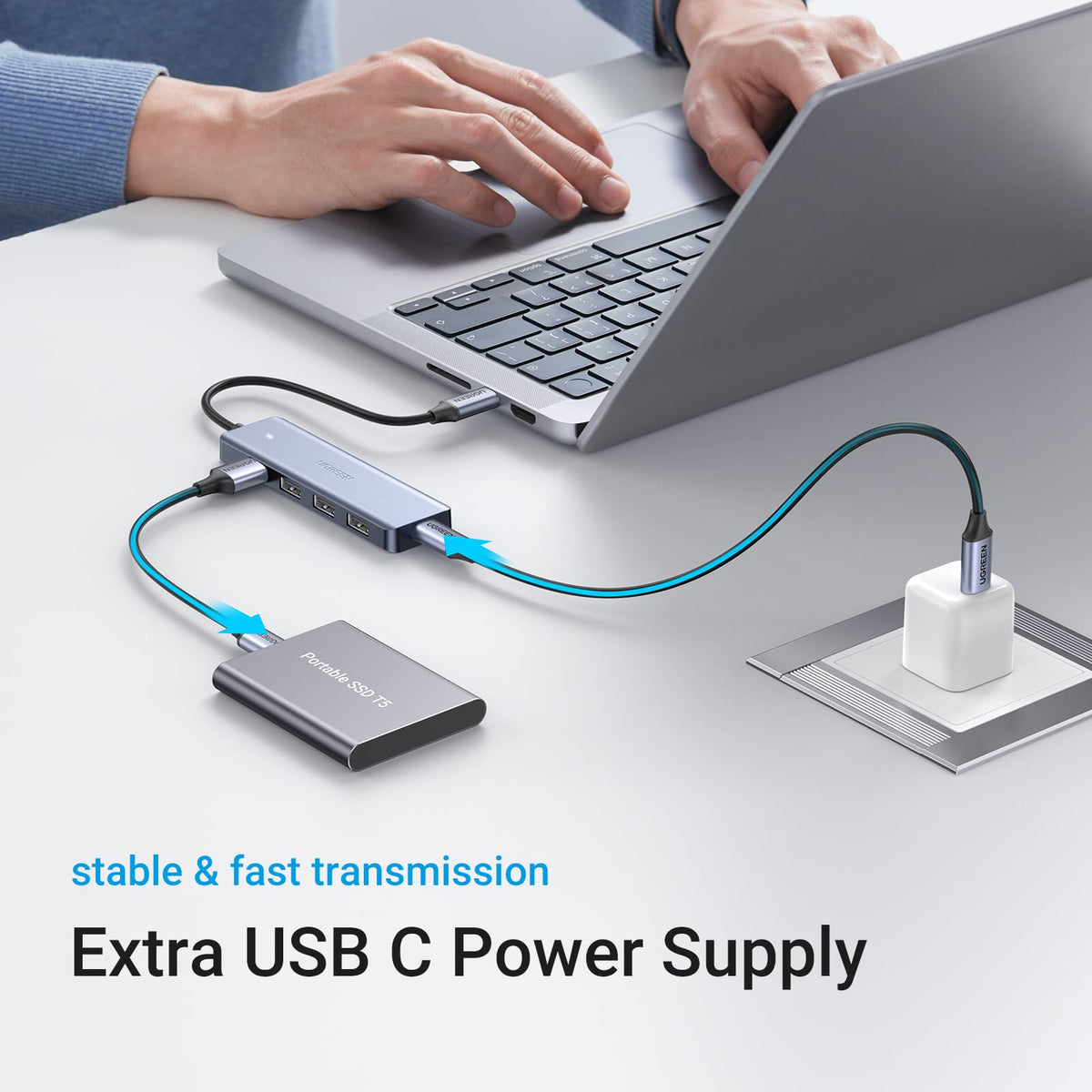 UGREEN USB C Hub 4 Ports