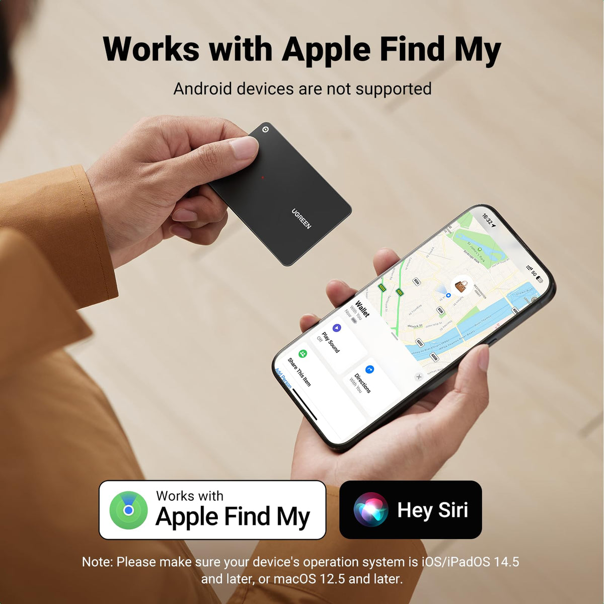UGREEN FineTrack Slim Thiết Bị Định Vị Thông Minh Siêu Mỏng