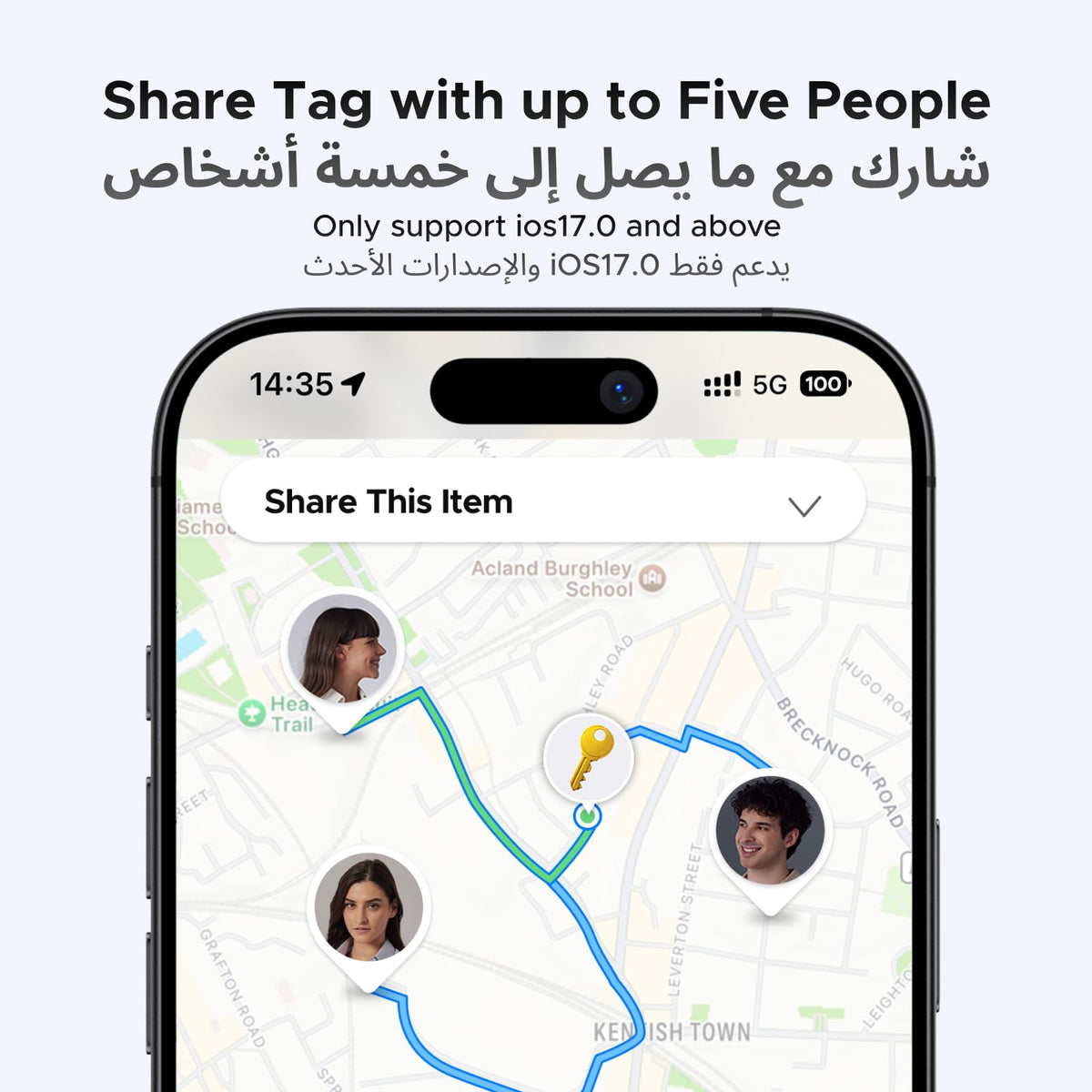 UGREEN FineTrack متتبع ذكي