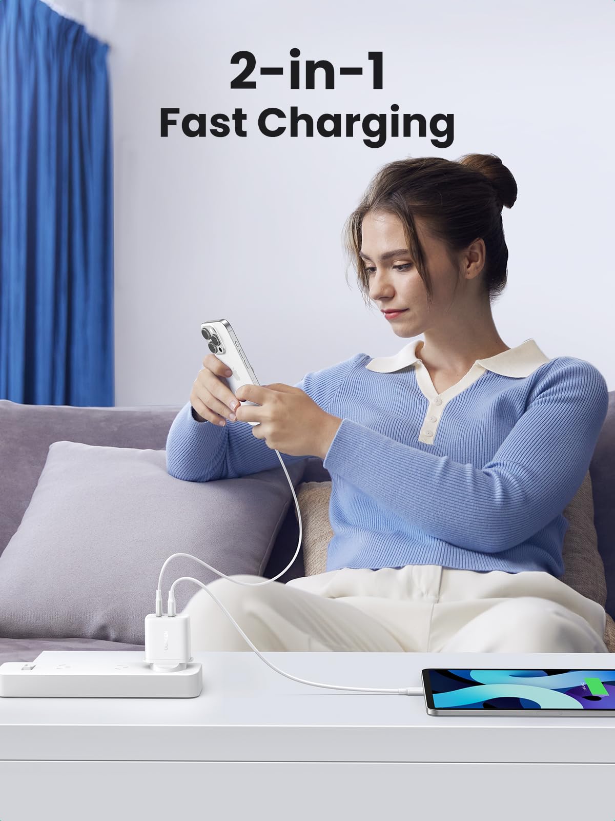 UGREEN Zapix 20W 2-Port Charger