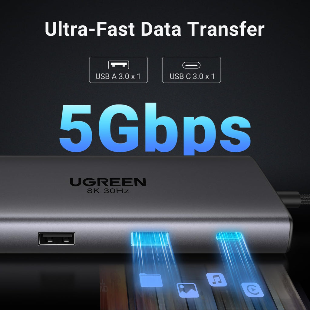 UGREEN Revodok Pro 210 10 in 1 USB C Docking Station