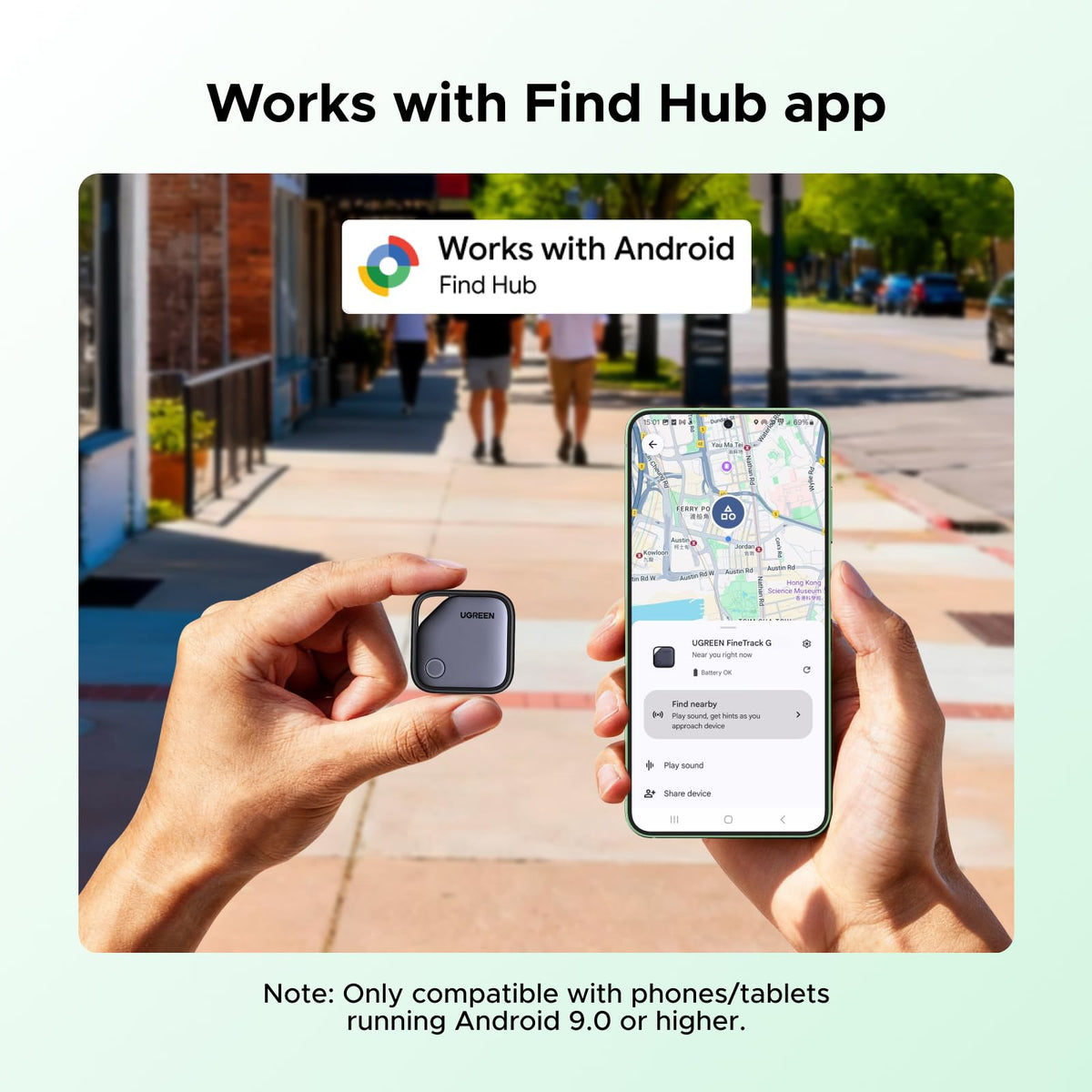 UGREEN FineTrack G with Google Find Hub (Android Only)