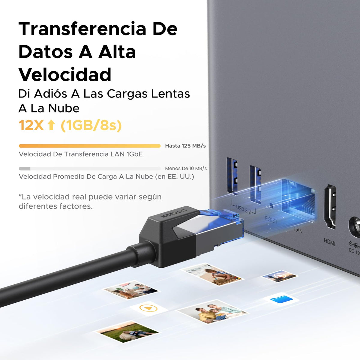 UGREEN NASync DH2300 NAS de Escritorio 2 Bahías, 4GB RAM, Conexión NFC One-Touch