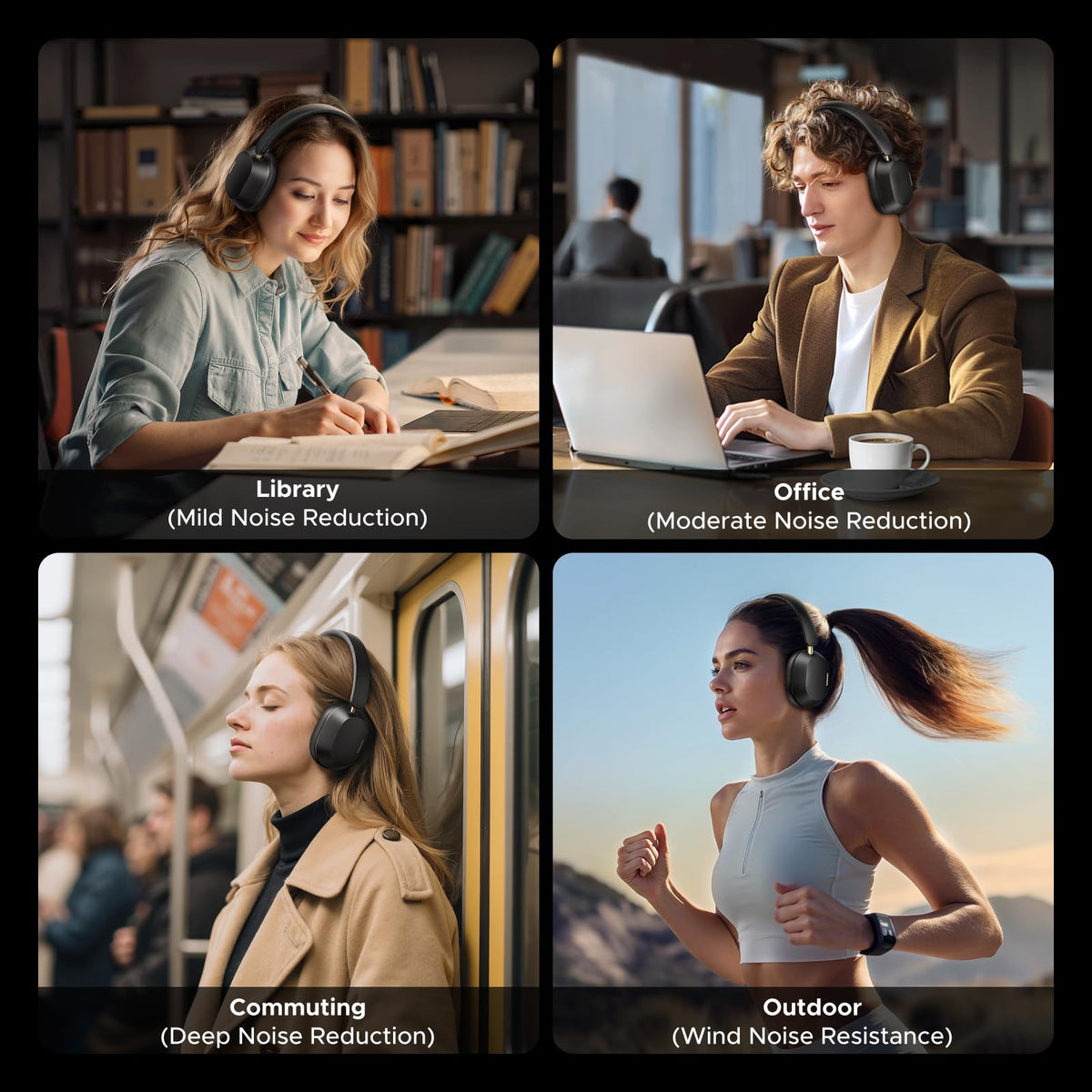 UGREEN HiTune Max5c Hybrid Active Noise-Cancelling Headphones