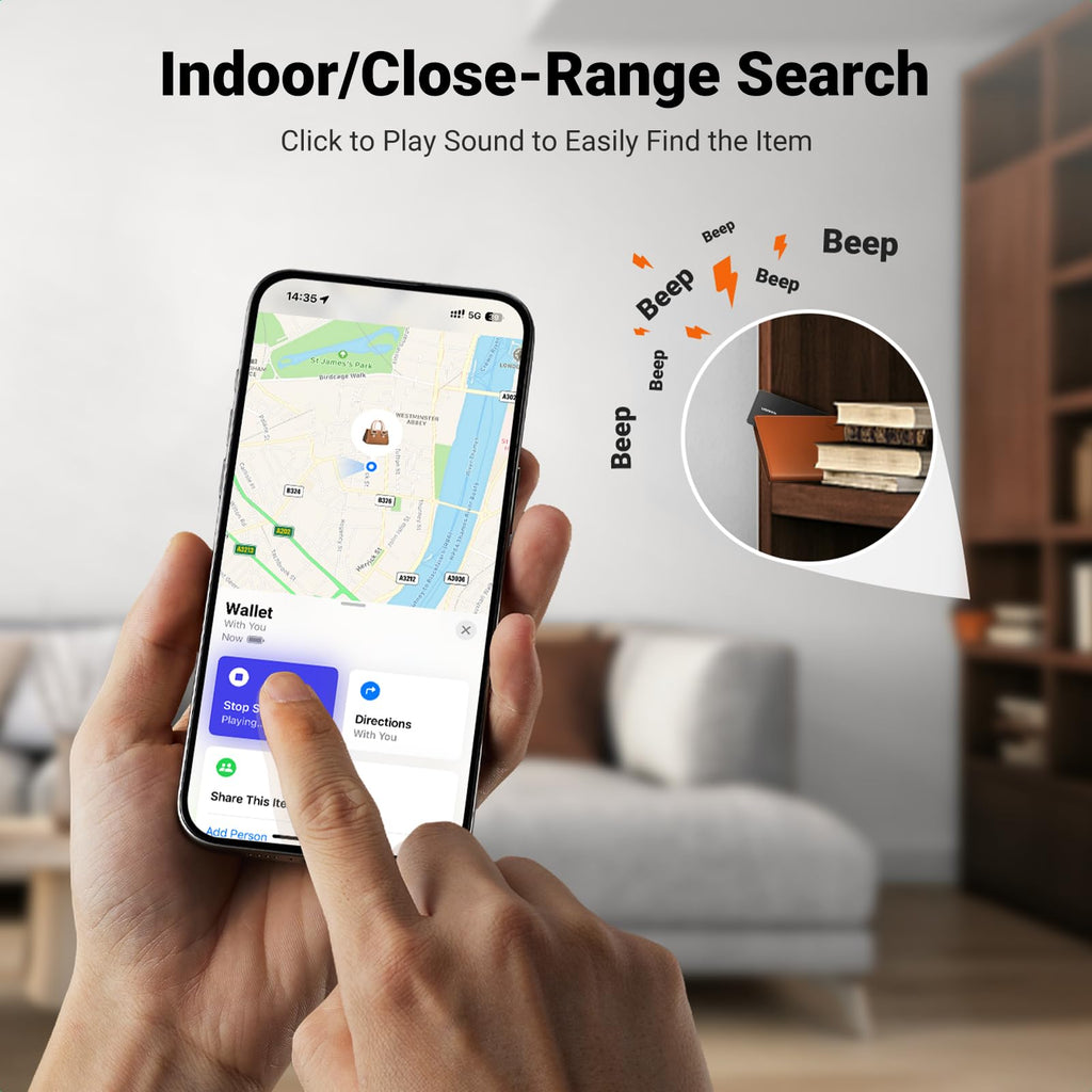 UGREEN FineTrack ขนาด Slim Smart Finder