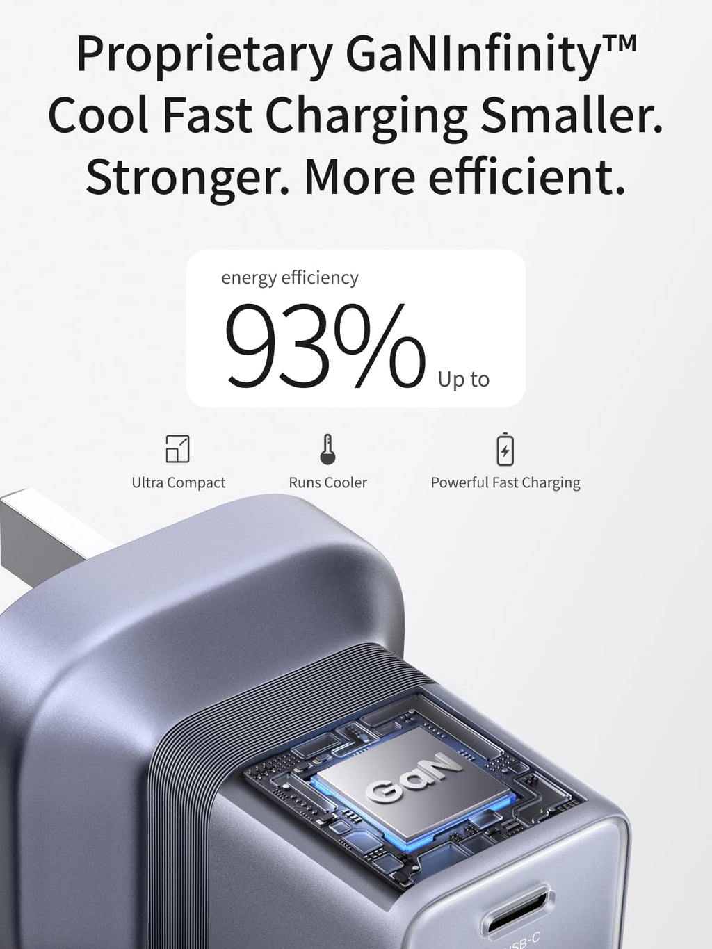 UGREEN Nexode Air 65W Charger Space Gray