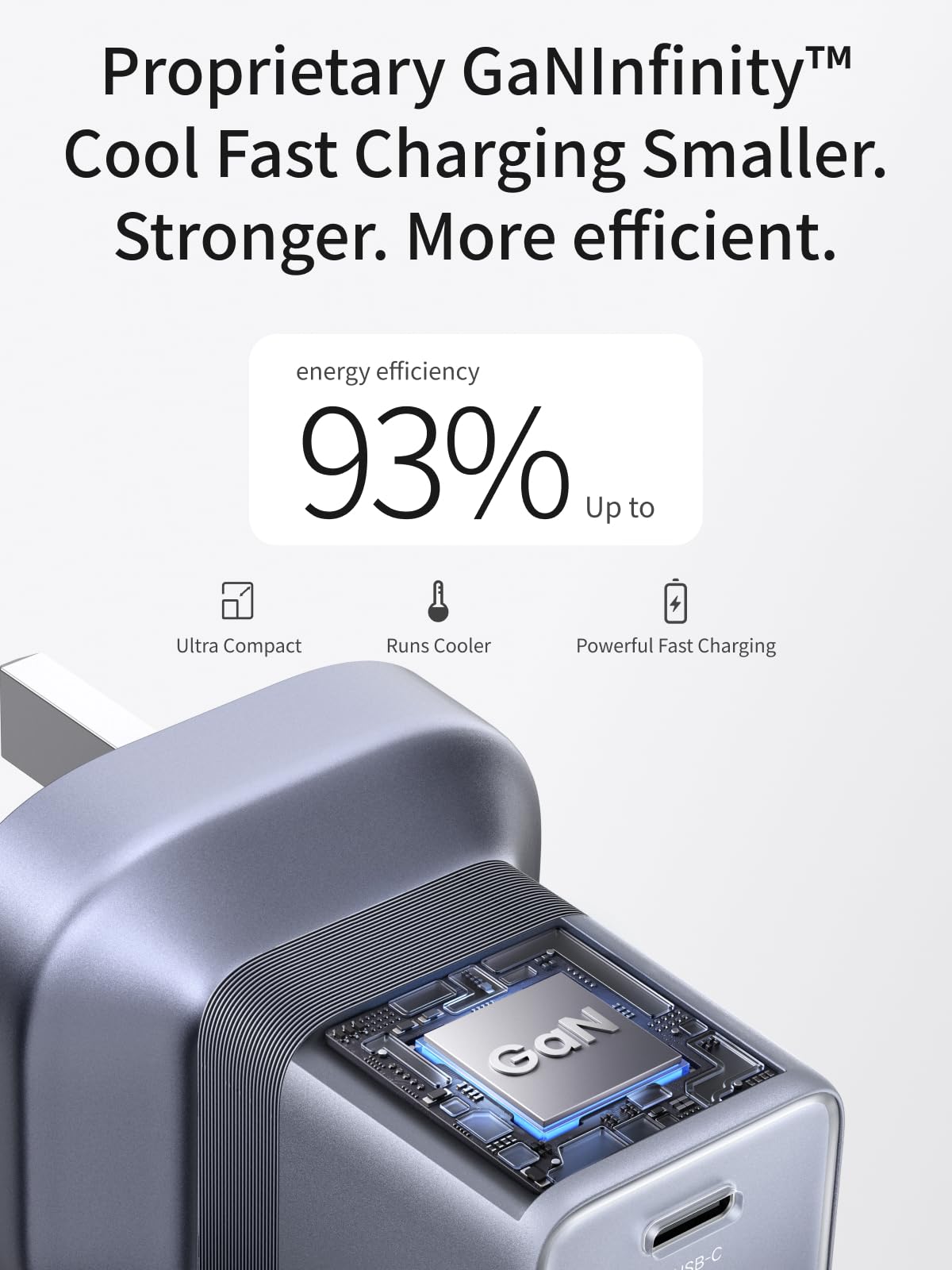 UGREEN Nexode Air 65W Charger Space Gray