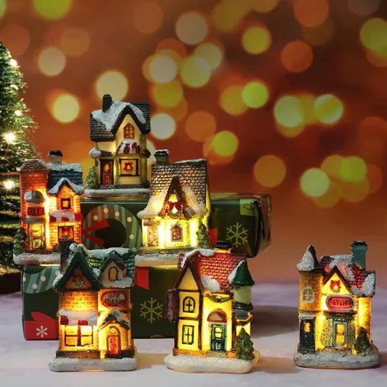 Festive Resin Holiday Charms