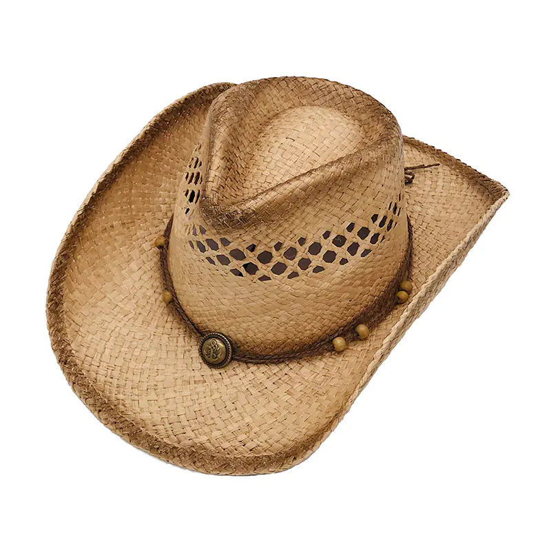 Beachside Western Straw Hat