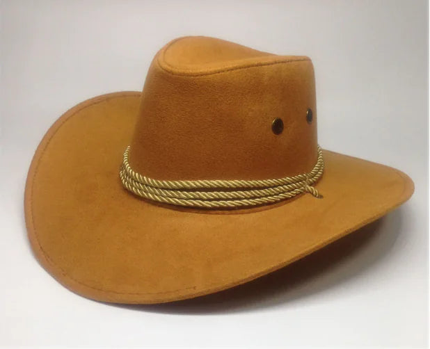 Denim Suede Sun Shield Cap
