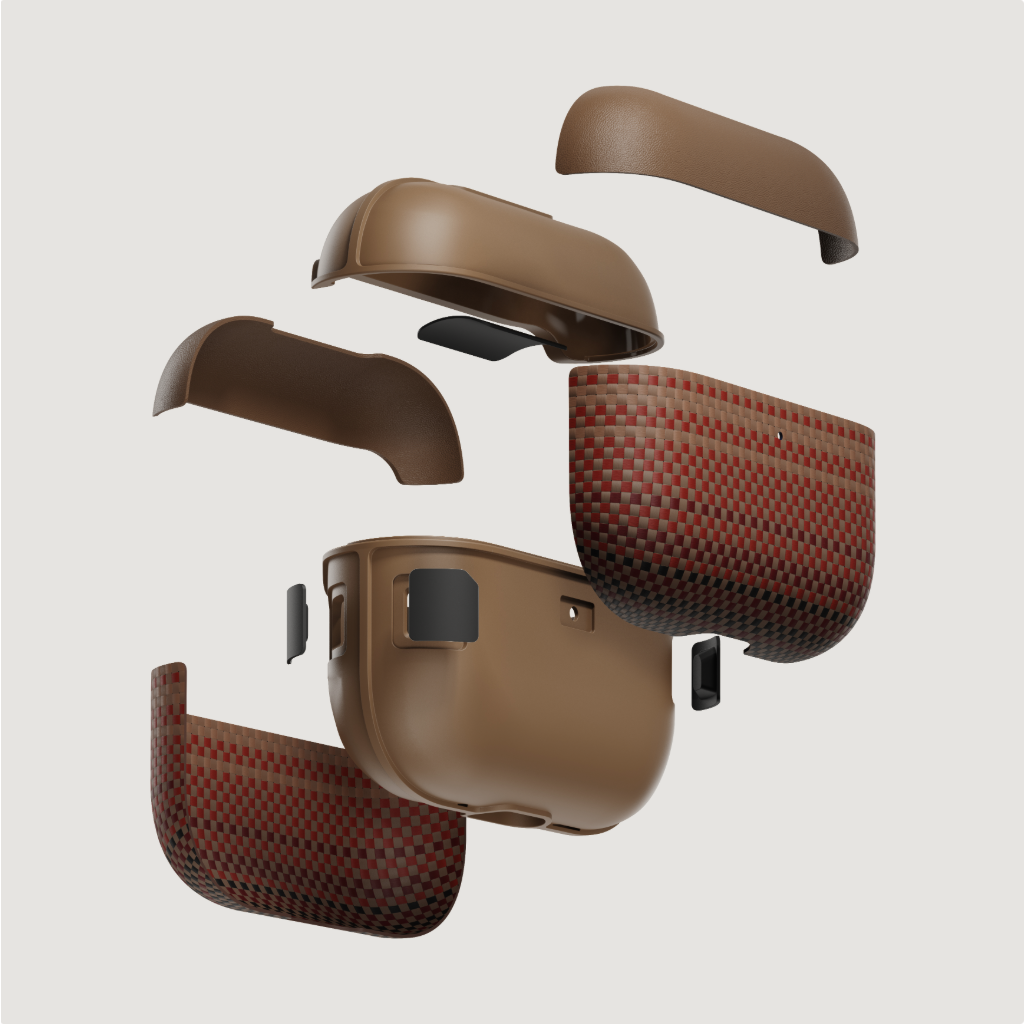Aramid Fiber Case for AirPods Pro 3/AirPods Pro 2/AirPods Pro/AirPods 4