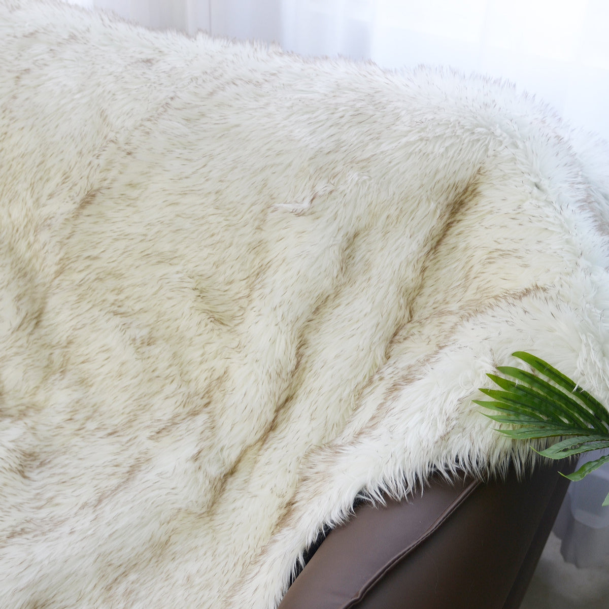 Multipurpose Faux Fur Throw Blanket