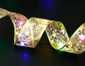 Festive Fairy Light Bow