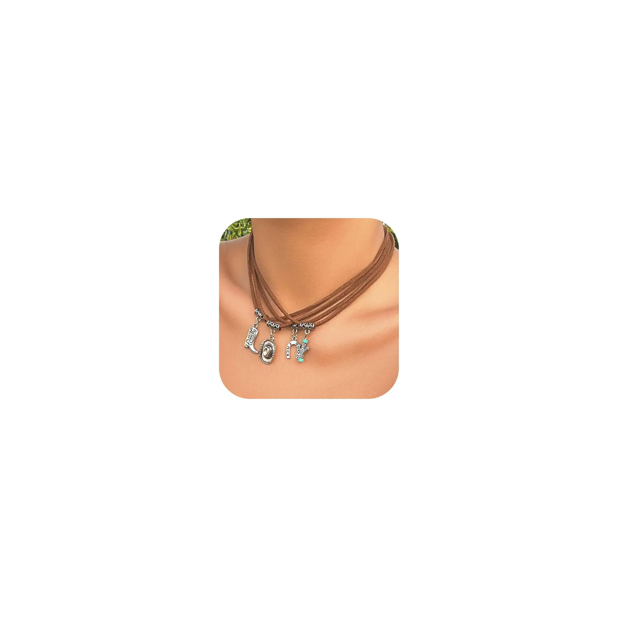 Boho Cowgirl Charm Necklaces