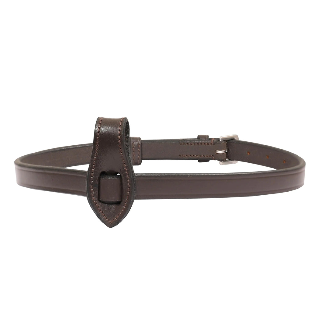 Exion Horse Flash Attachment for English Bridle | Genuine Leather Replacement Flash Strap