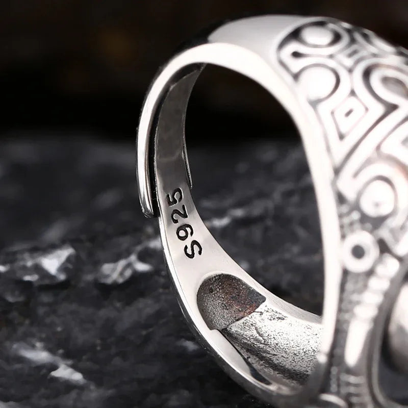 925 Sterling Silver Eagle Ring
