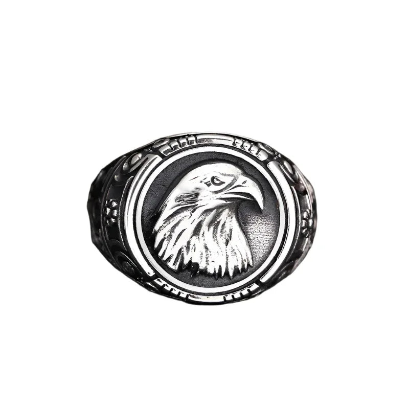 925 Sterling Silver Eagle Ring