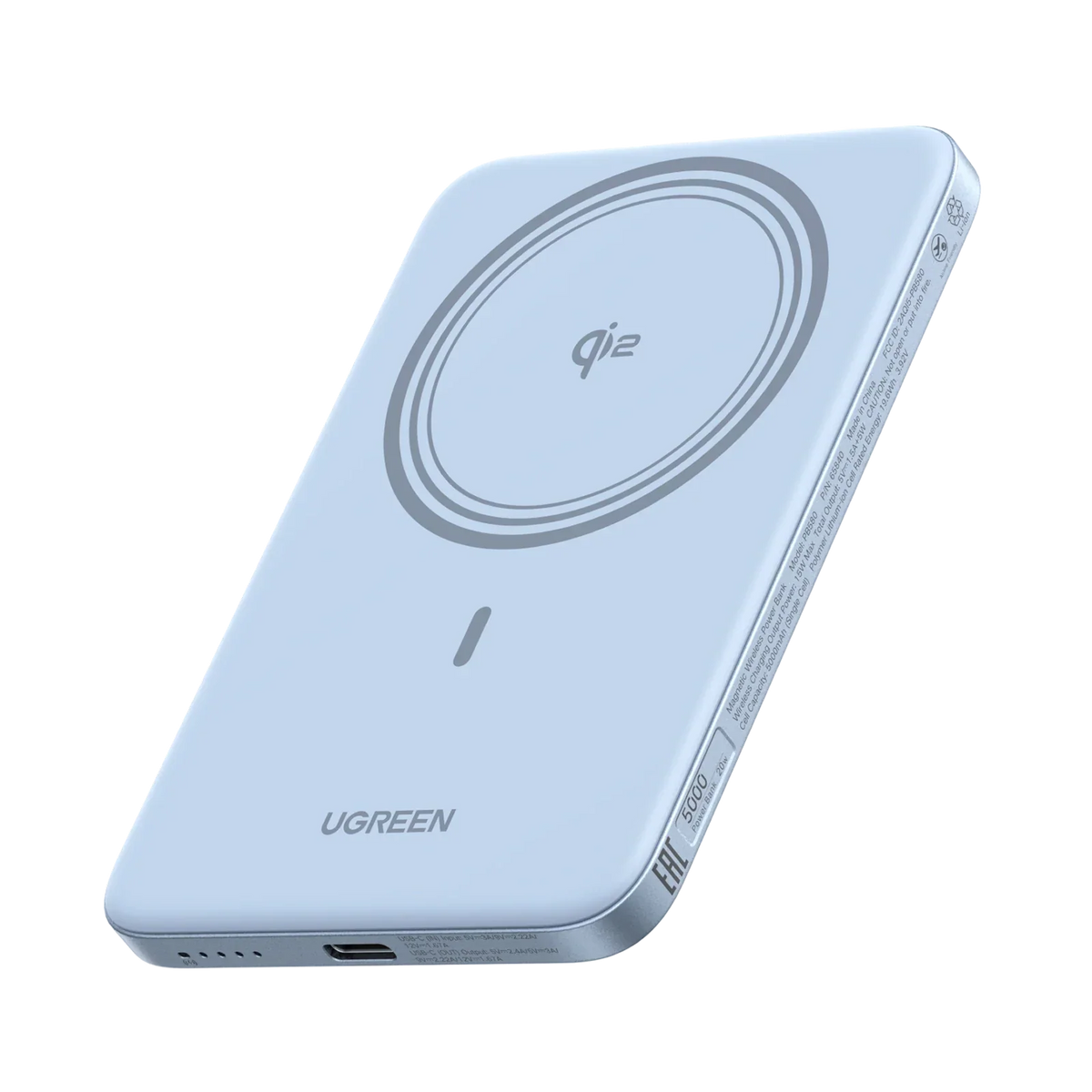UGREEN MagFlow Air Magnetic Power Bank 5000mAh 15W