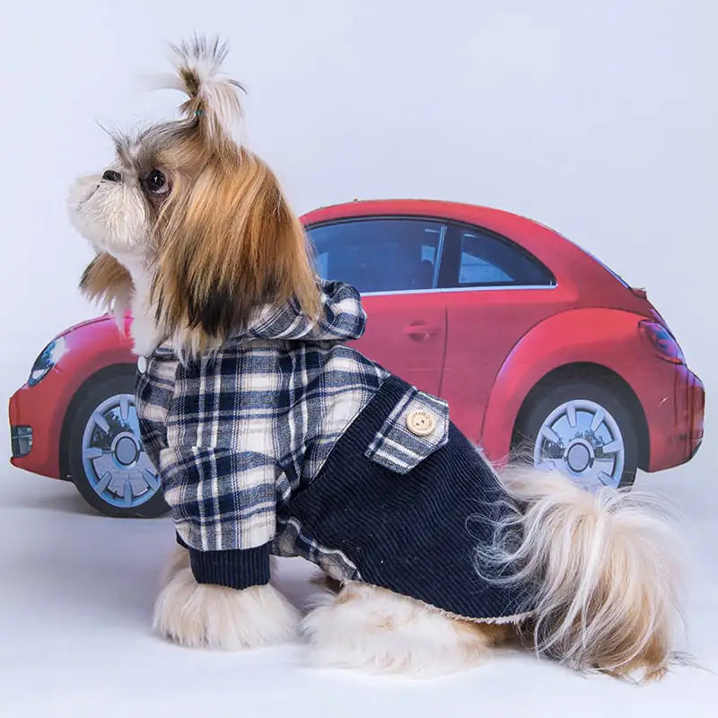 Teddy VIP Pomeranian Small Dog Cashmere Coat