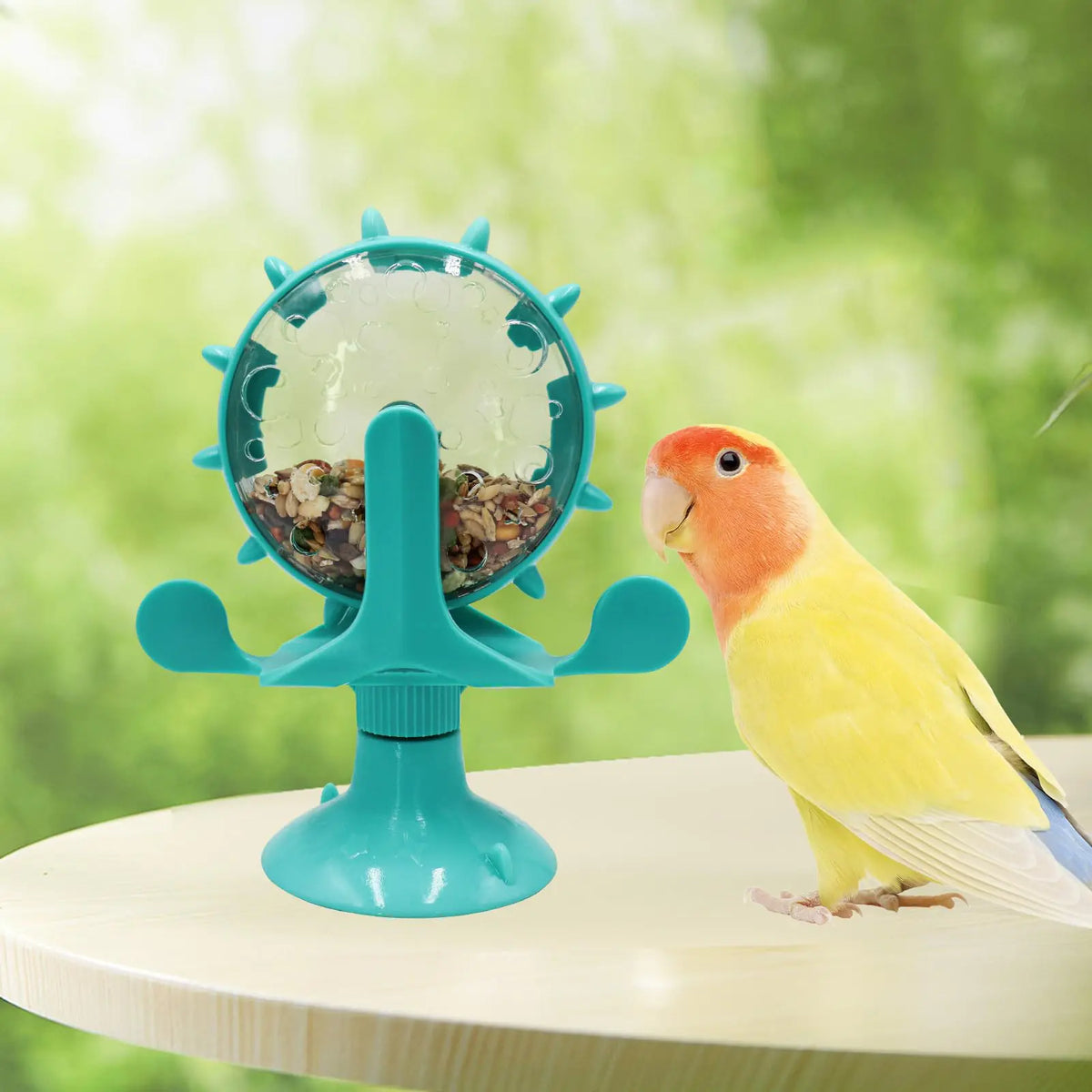 Peck & Play Rotating Bird Feeder