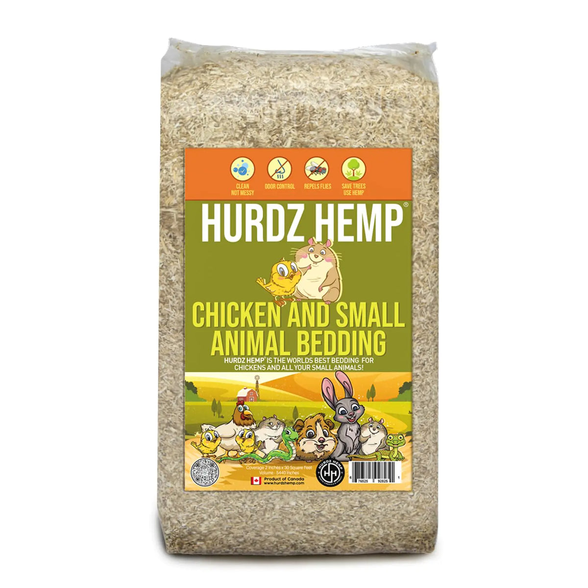 HempEase 33lb Natural Chicken Bedding