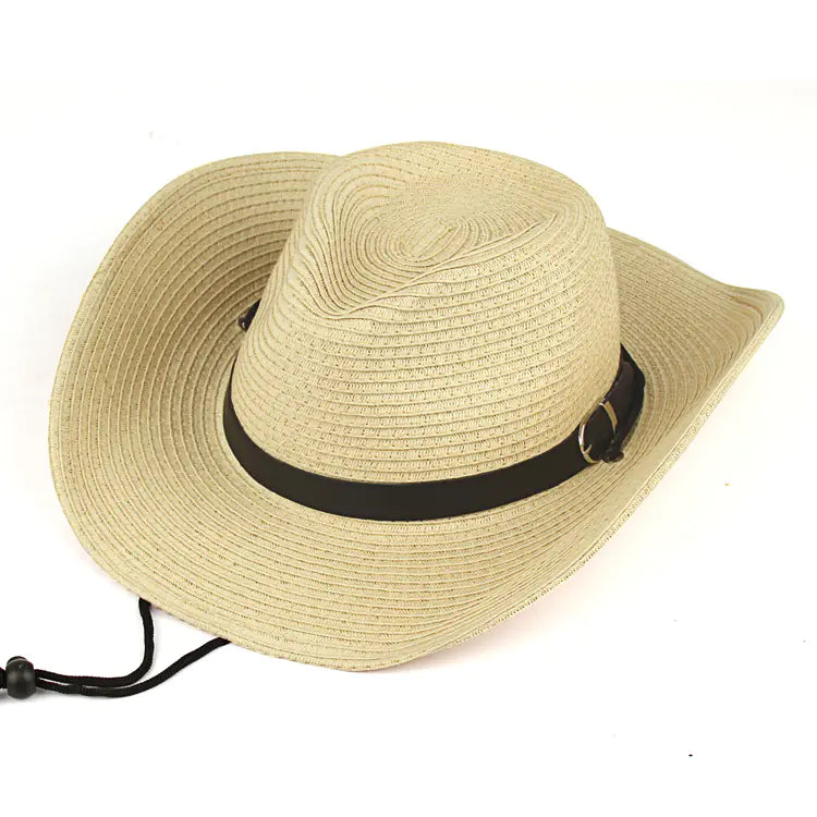 Chic Western Straw Sun Hat