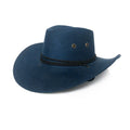 Denim Suede Sun Shield Cap