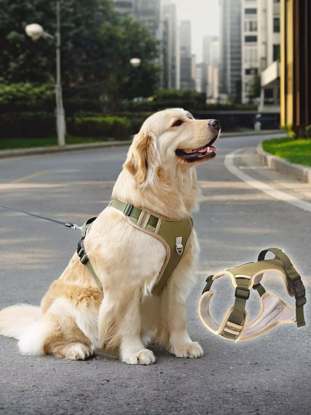Adjustable Reflective Pet Harness