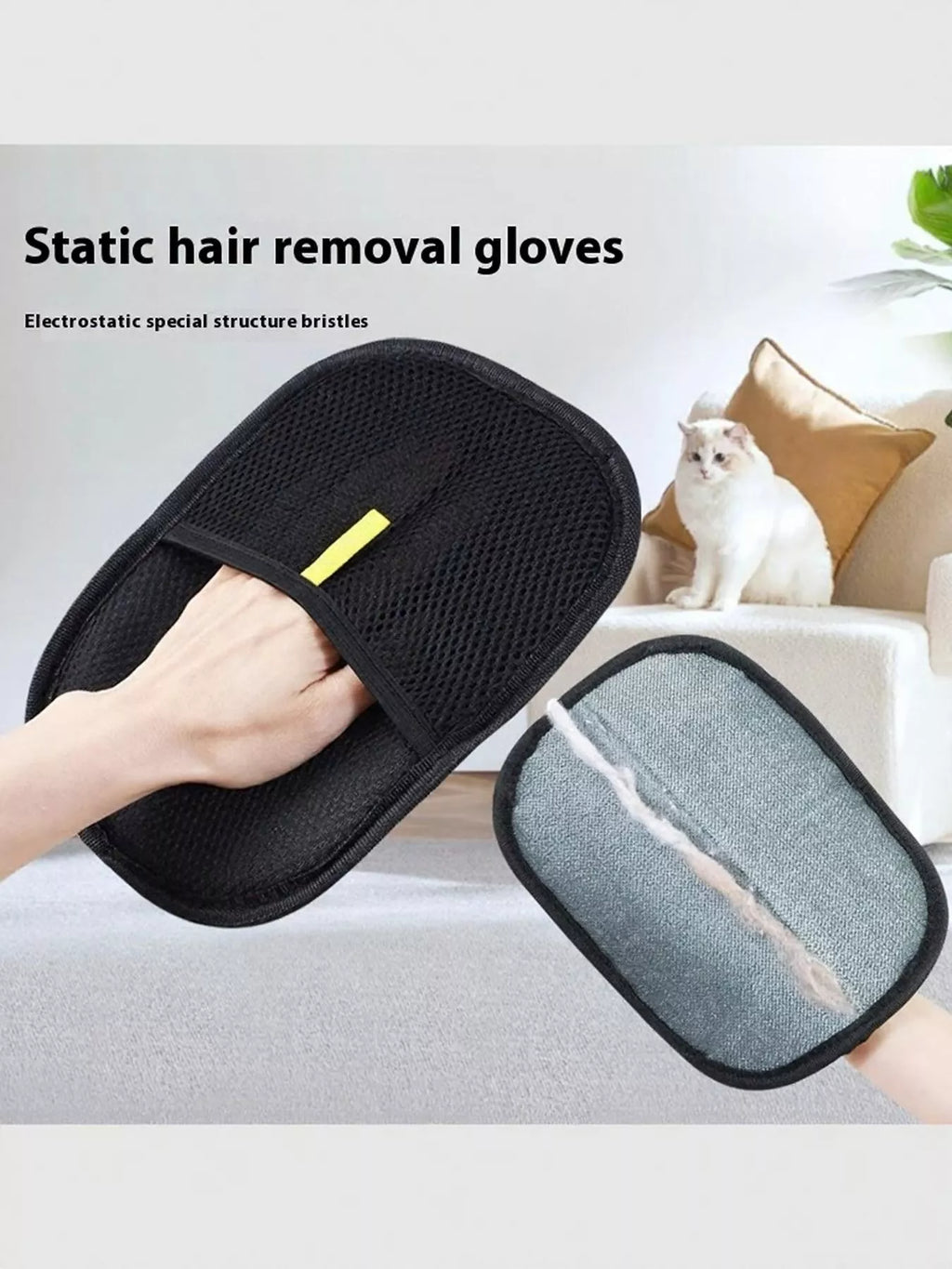 Washable & Reusable Glove-Shaped Pet Hair Remover