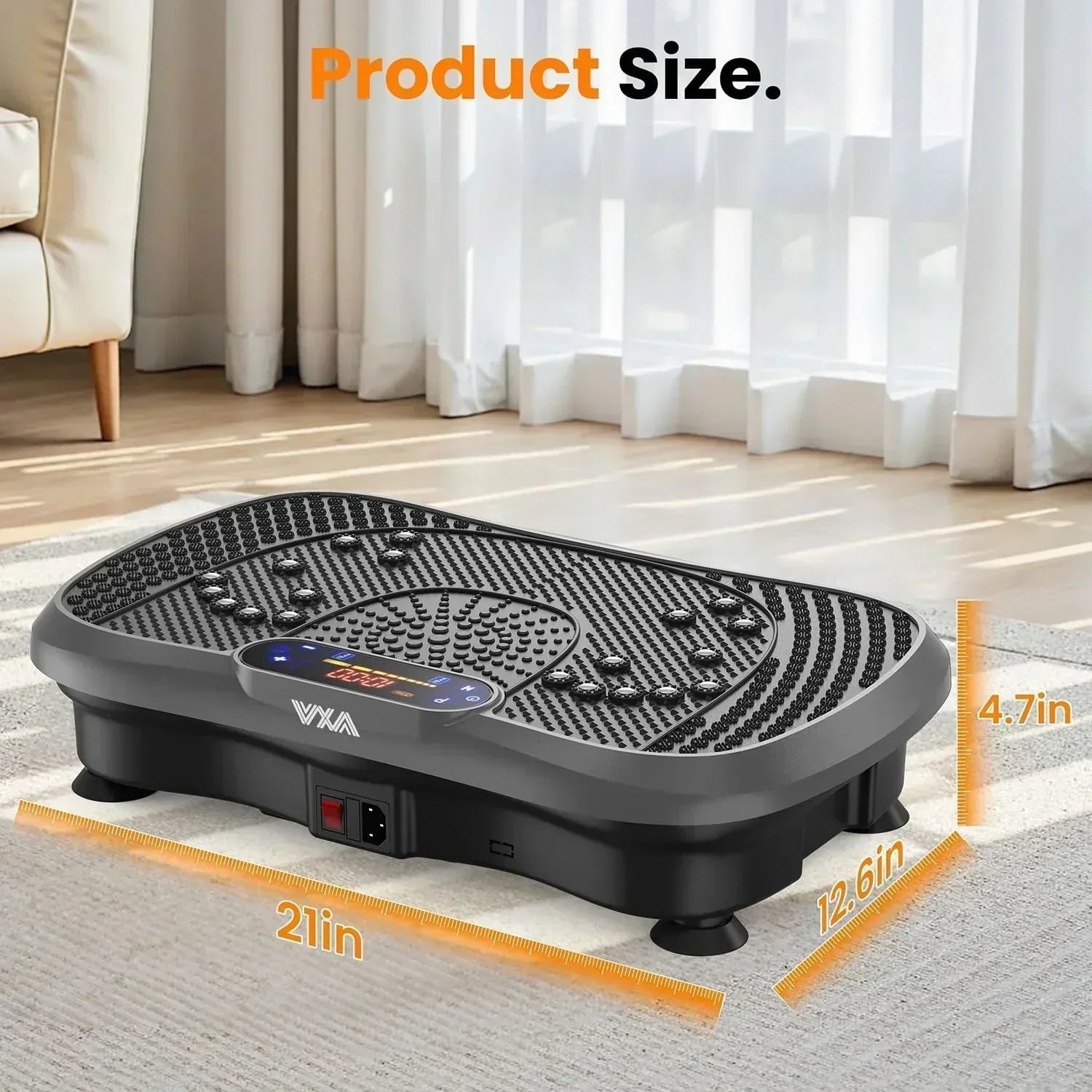 AXV Vibration Plate Fitness Platform Trainer Suitable for men and women to lose weight