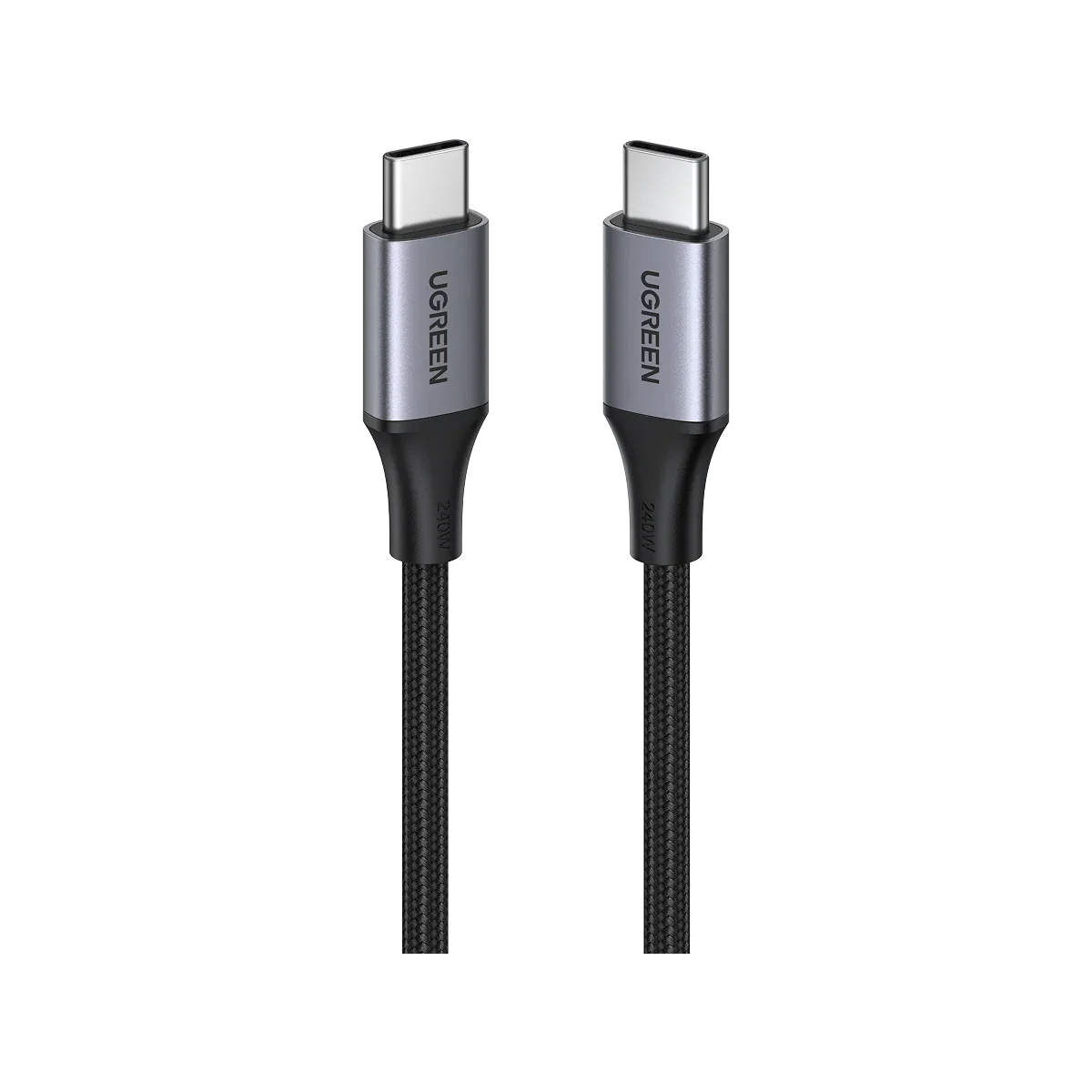 UGREEN USB-C’den USB-C’ye Kablo (Alüminyum Kaplama, Örgü)