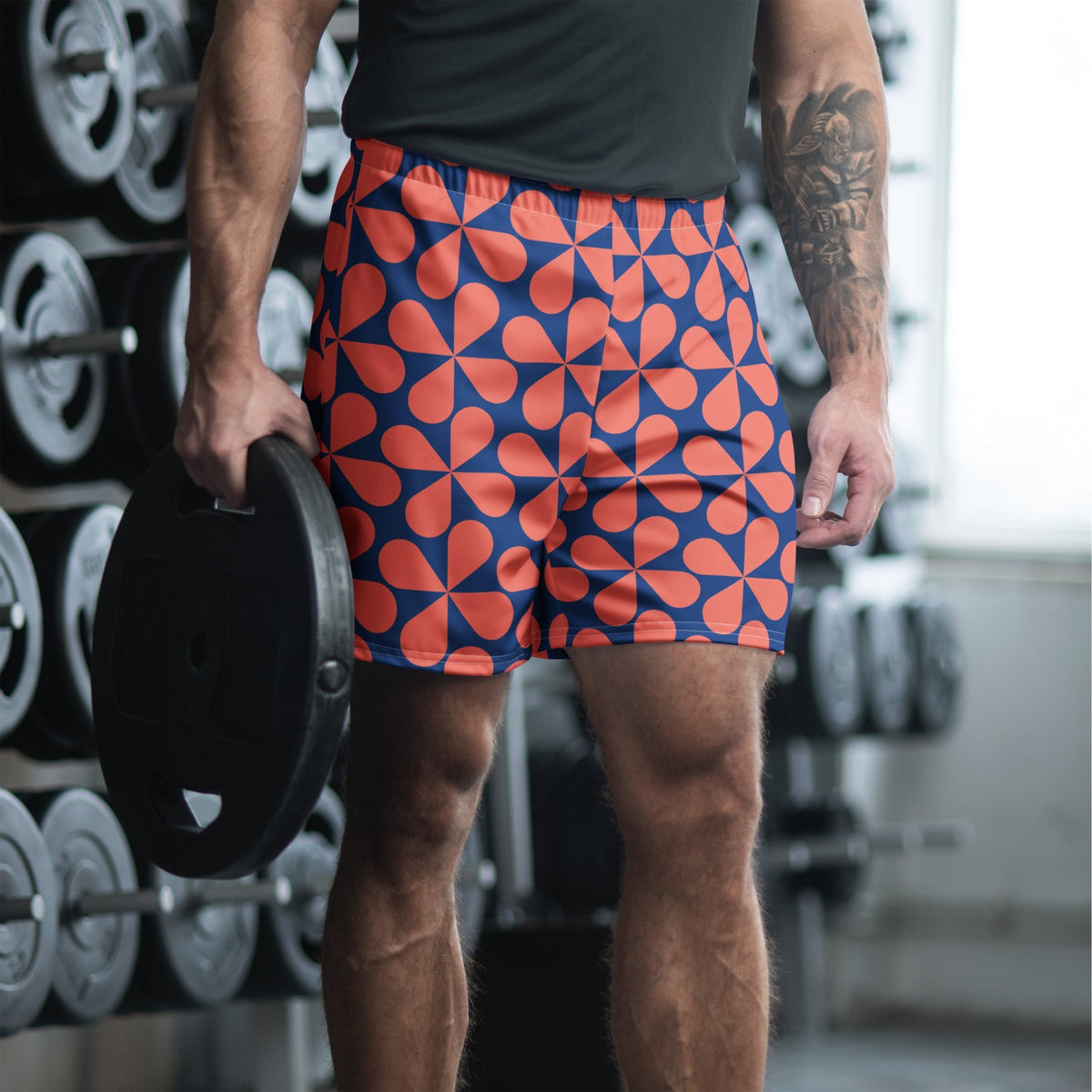 All-Over Print Unisex Athletic Long Shorts
